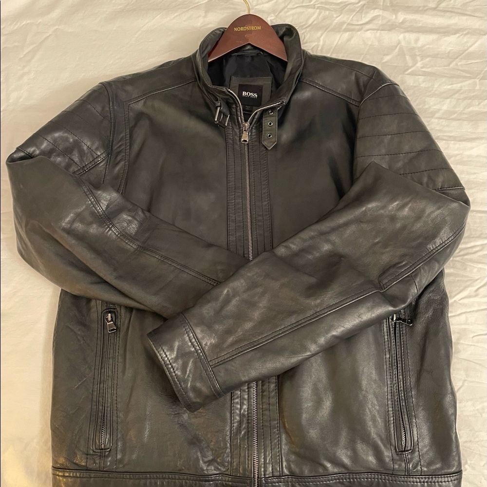 Hugo Boss- Leather Jacket